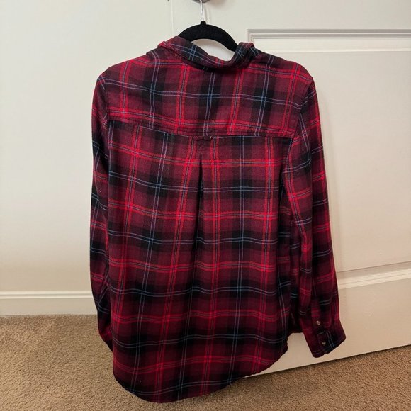 AEO Boyfriend Fit Flannel - Picture 5 of 5